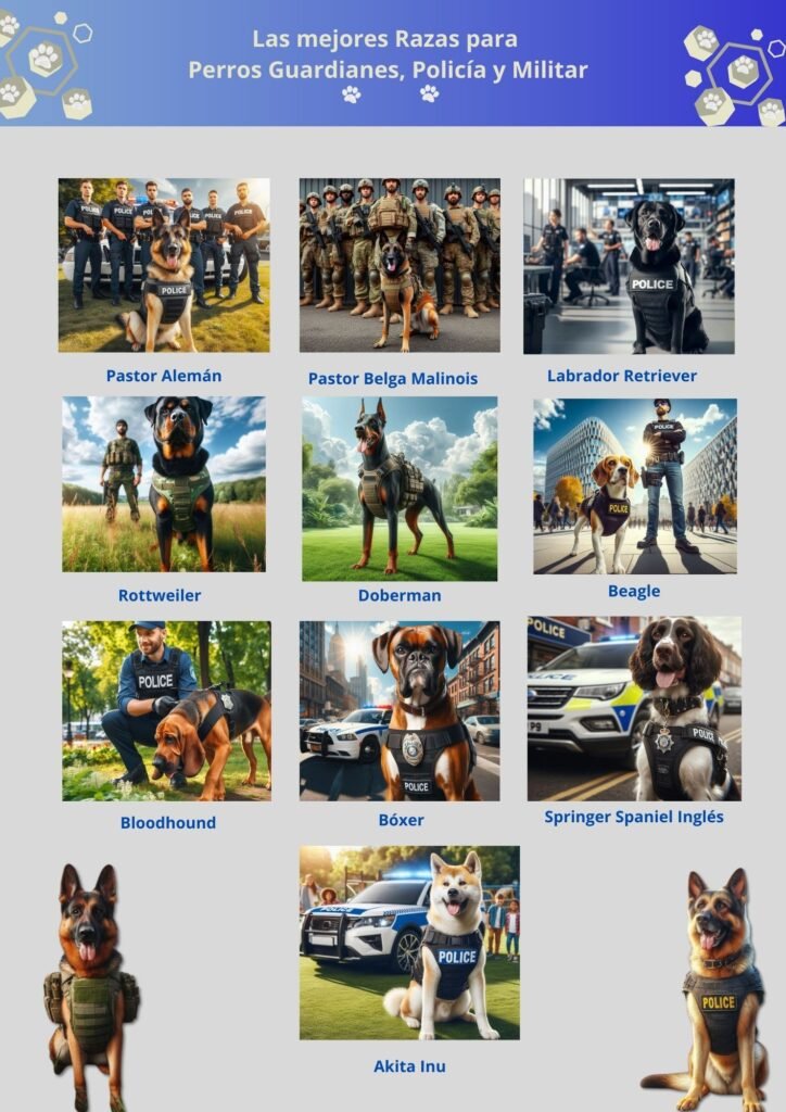 Perros de Seguridad y Protección. 9