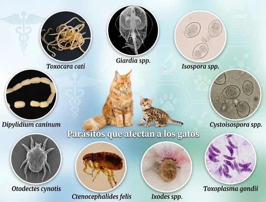 (03) Esencial Guía: Desparasitación en Gatos y Gatitos 2 desparasitación en gatos