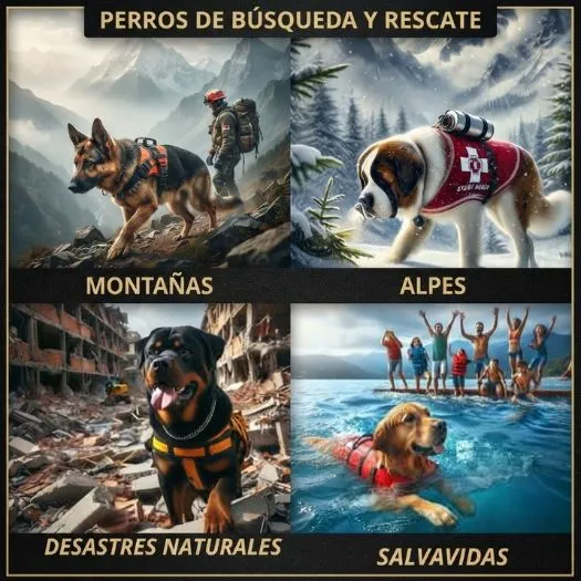 (08) Genial "8 Funciones esenciales de los Perros" 2 funciones esenciales de los perros y Perros de Búsqueda y Rescate