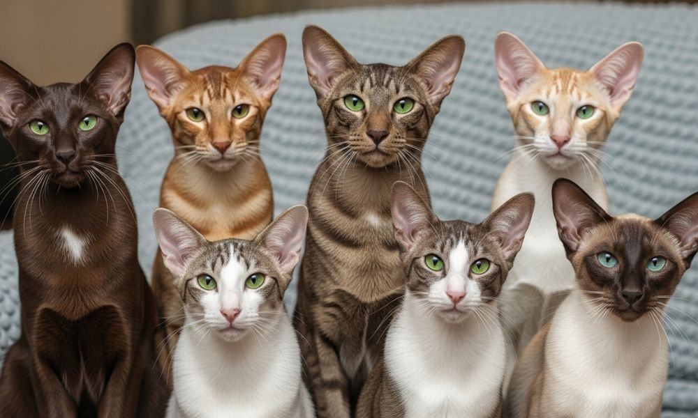 (10) El Oriental Shorthair: Cautivador personalidad y color en un solo gato 3 GATO ORIENTAL SHORT HAIR