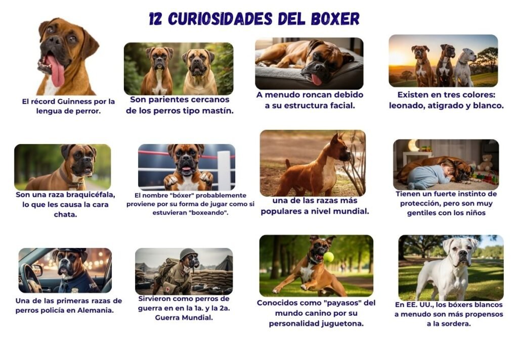 El Perro Bóxer 12 curiosidades