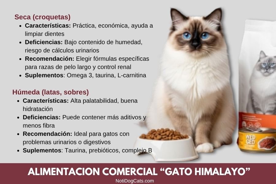 alimentacion del gato himalayo