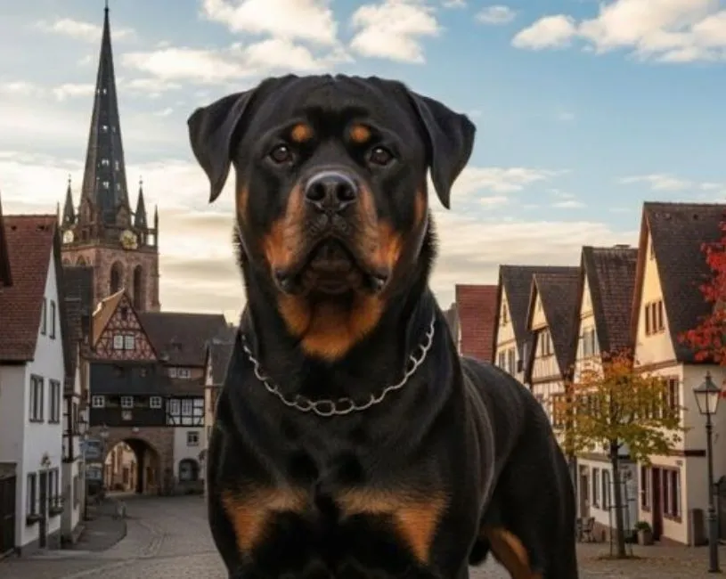 (35) El Perro Rottweiler: Un Guardián Majestuoso y Leal 13 Perro Rottweiler tierno