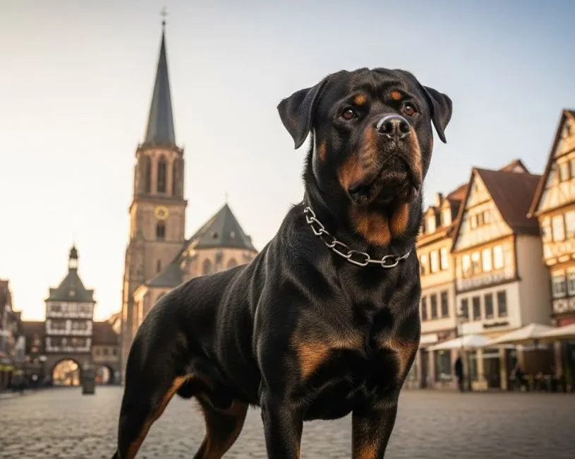 (35) El Perro Rottweiler: Un Guardián Majestuoso y Leal 2 Perro Rottweiler