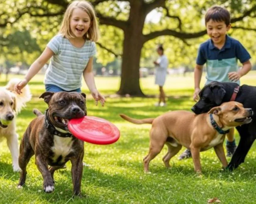 (44) Staffordshire Bull Terrier. La impactante Raza con sorprendente ternura 3 Staffordshire Bull Terrier