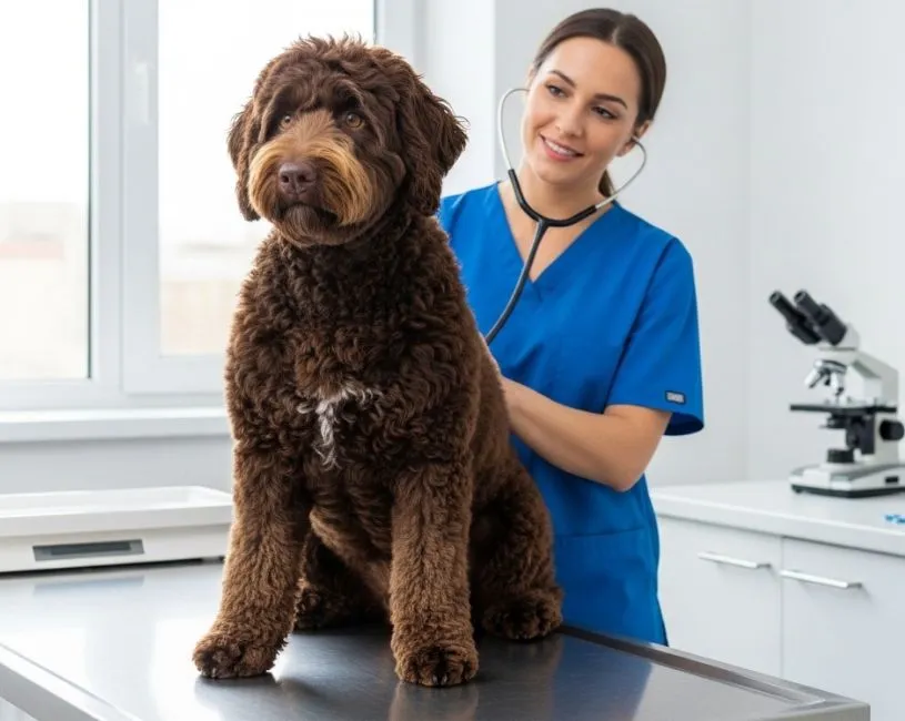 El Perro de agua Portugués y su salud