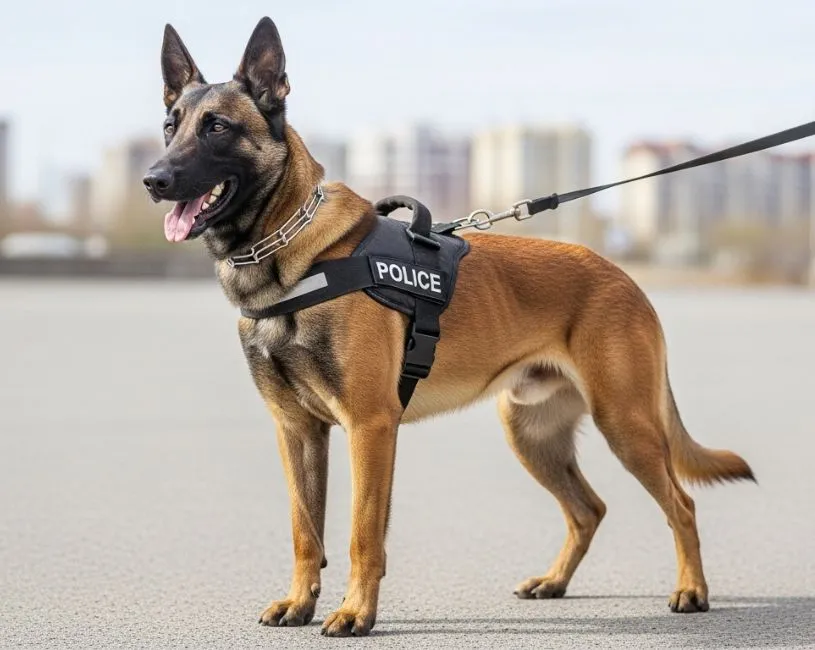  perro belga malinois policia