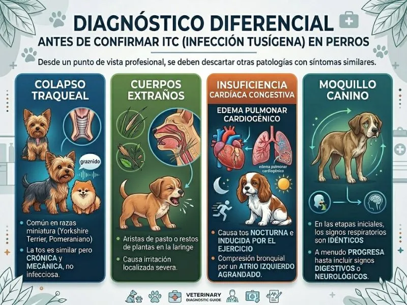 Diagnostico diferencial de la tos de la perrera