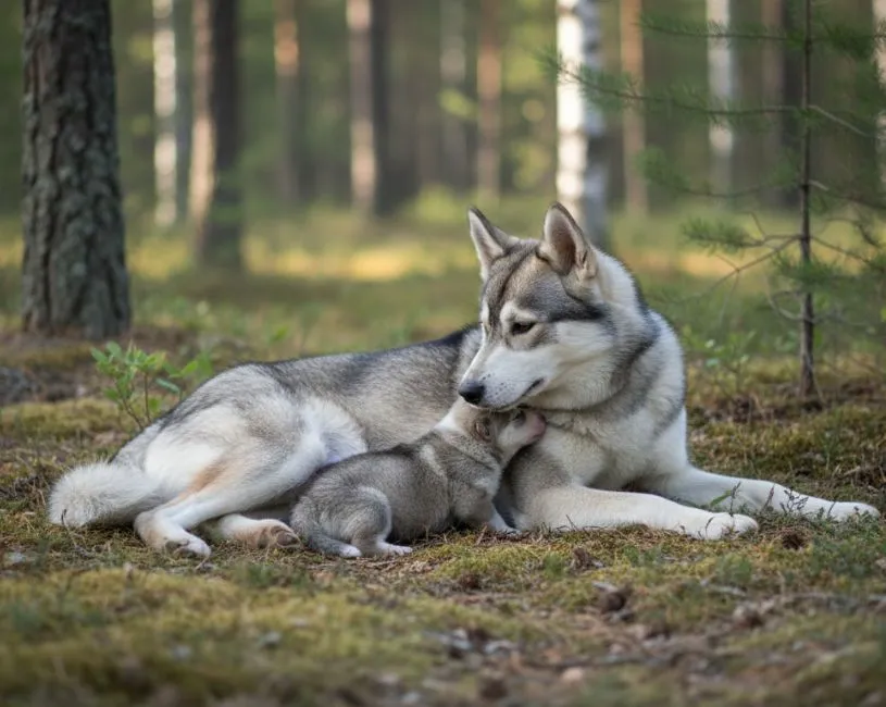 Laika Siberiana Occidental y su vida reproductiva