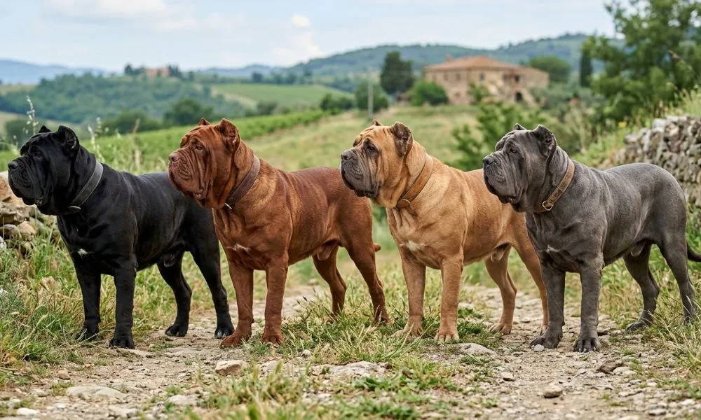 (54) Mastín Italiano (Cane corso). Todo sobre este majestuoso can. 3 Mastín Italiano colores segun AKC