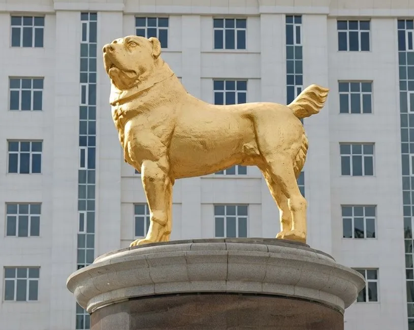 (52) Pastor de Asia Central (Ovcharka de Asia Central). Todo sobre este espectacular perro. 12 Pastor de Asia Central y su estatua en su honor