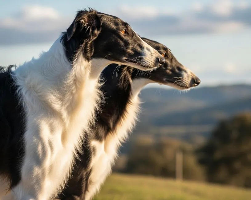 Perro Borzoi Ruso