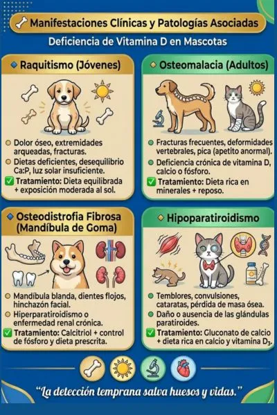 Manifestaciones de la hipovitaminosis D