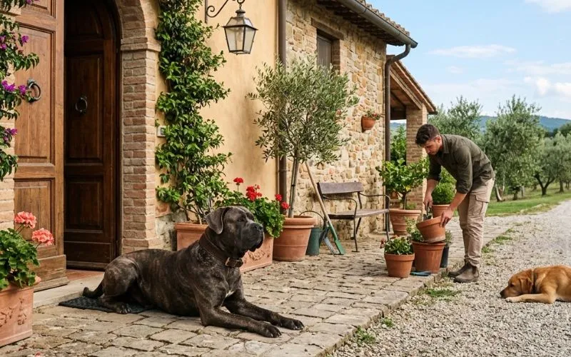 (54) Mastín Italiano (Cane corso). Todo sobre este majestuoso can. 4 Temperamento del Mastín Italiano