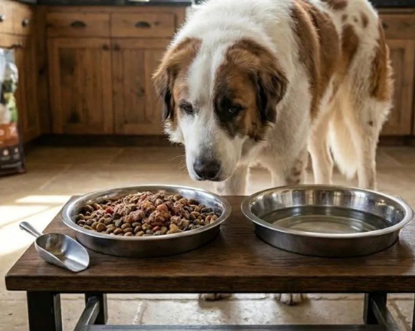 alimentación del Mastín del Pirineo