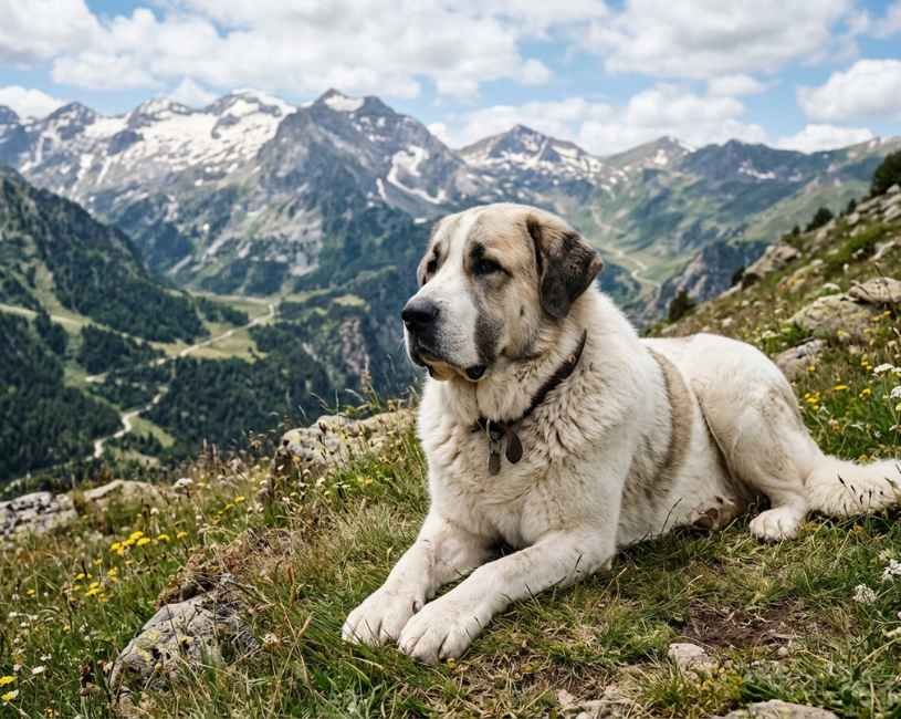Mastín del Pirineo en su origen