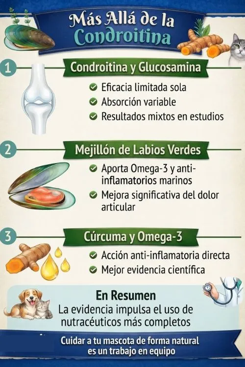 Suplementos Naturales Caninos. mas allá de la condroitina