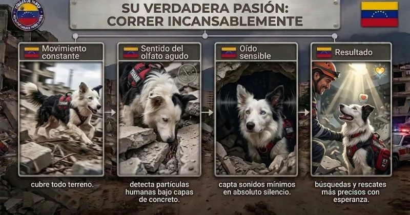 (66) Tsunami el Perro Rescatista: el perro que corrió sin descanso entre los escombros de Venezuela 5