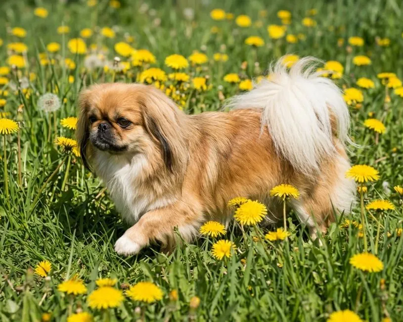 La raza canina Pekinés