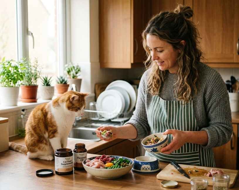 Cuidado holístico de articulaciones en gatos