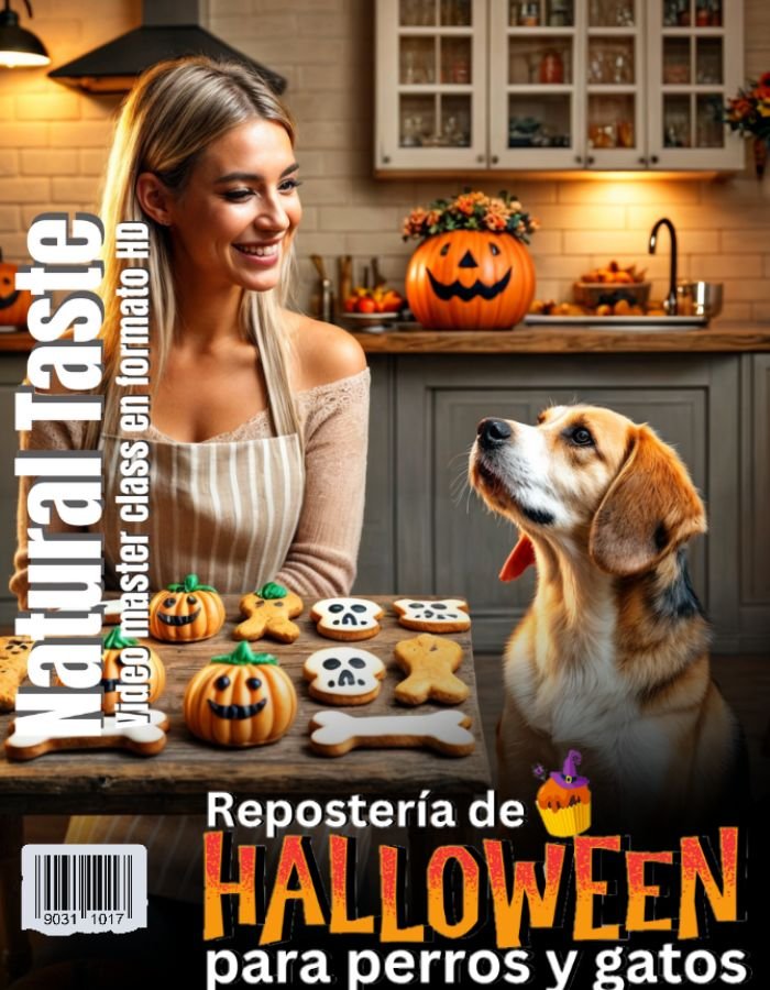 CURSO: REPOSTERIA DE HALLOWEEN PARA PERROS Y GATOS. 1 REPOSTERIA HALLOWEEN