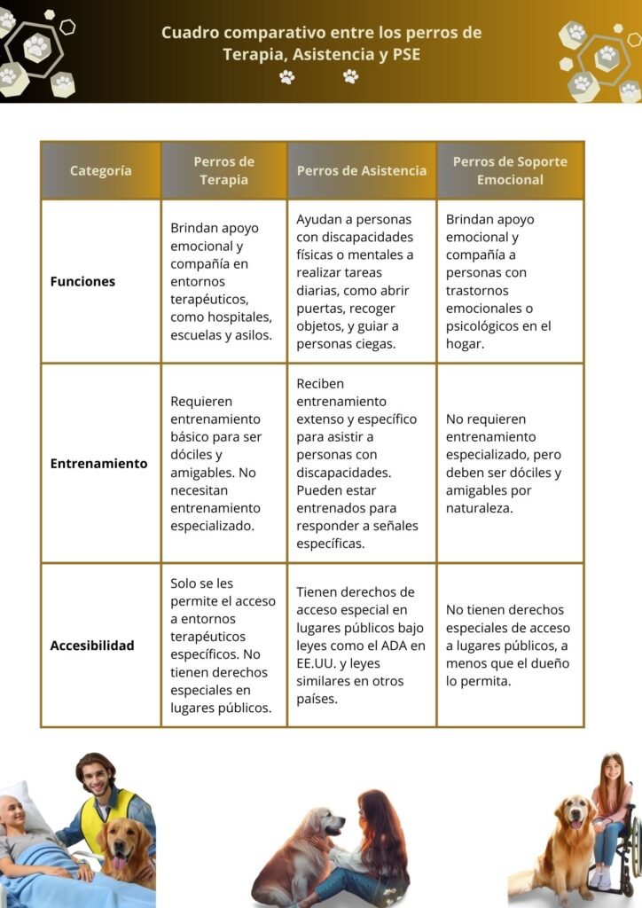 ¿Qué es un Perro de Soporte Emocional (PSE)? 2 Perros de Soporte Emocional