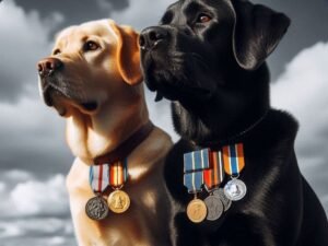 historia de héroes labradores retriever