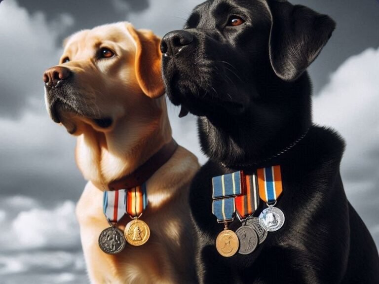 historia de héroes labradores retriever