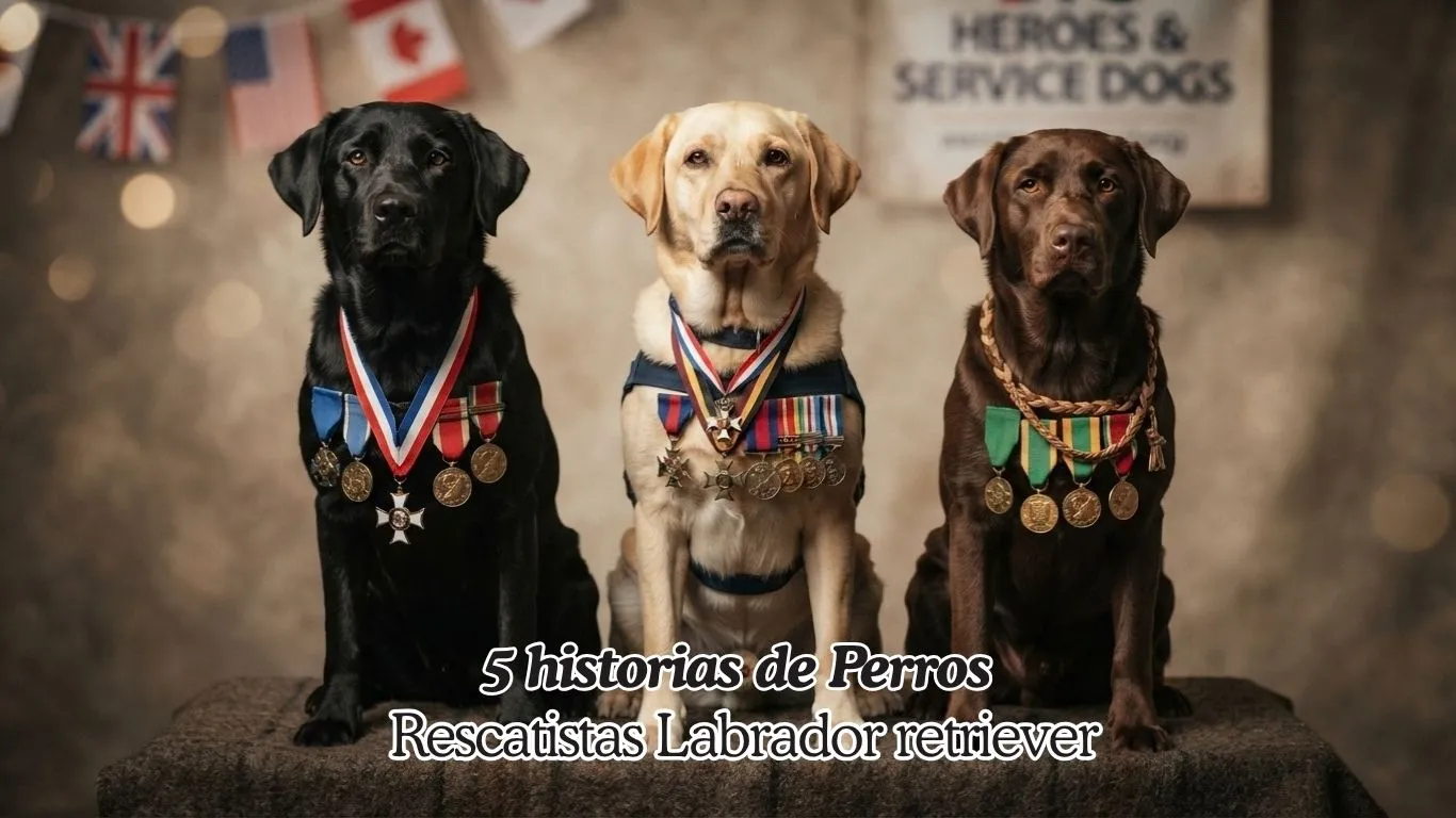 historia de héroes labradores retriever