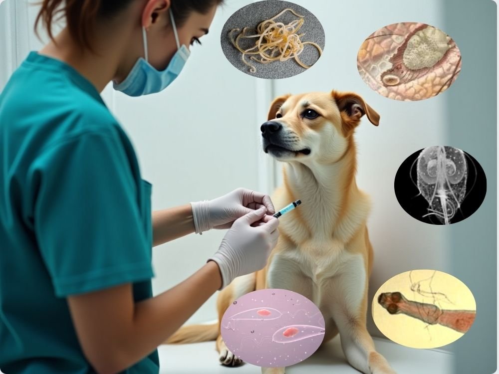DESPARASITACION EN PERROS
