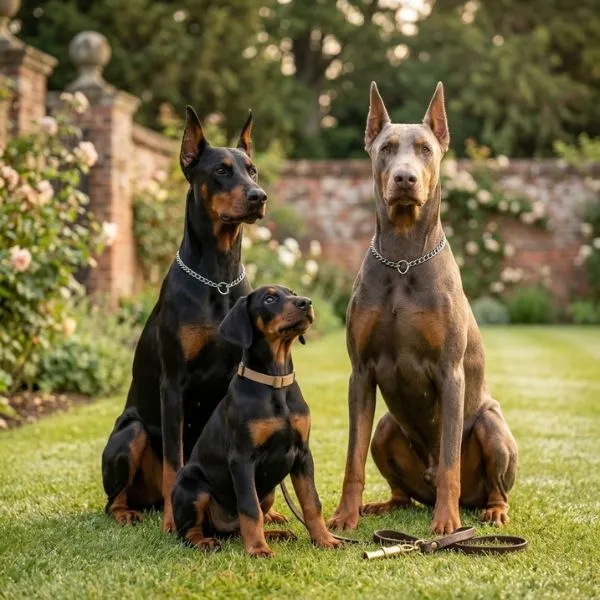 Dóberman Pinscher (3) Se responsable en la reproduccion del Dóberman Pinscher