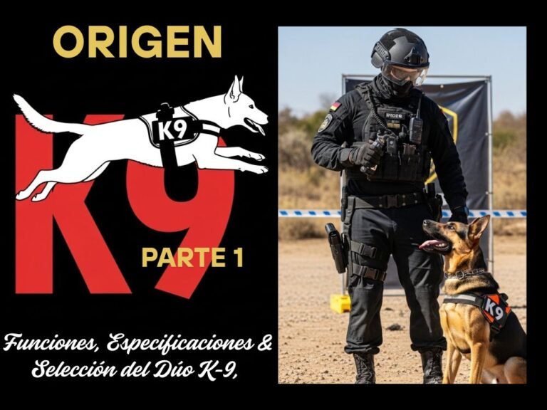 k9 Origen, funciones y selección del dúo k9