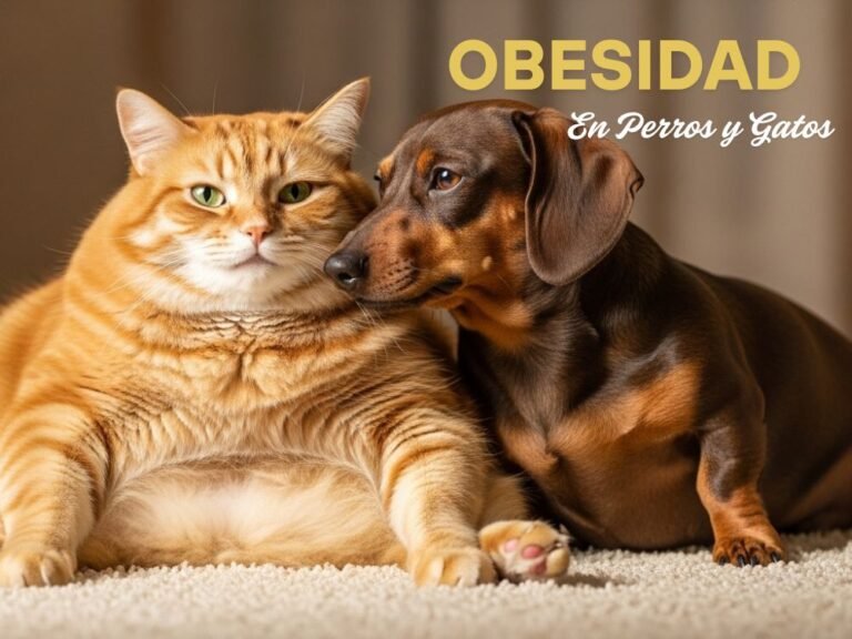 perros y gatos gordos