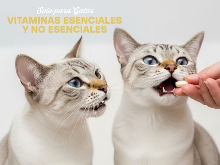 imagen destacada Vitaminas para Gatos