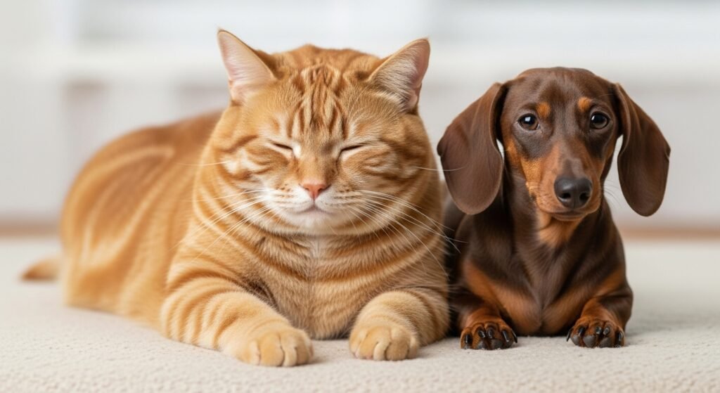 obesidad en perros y gatos