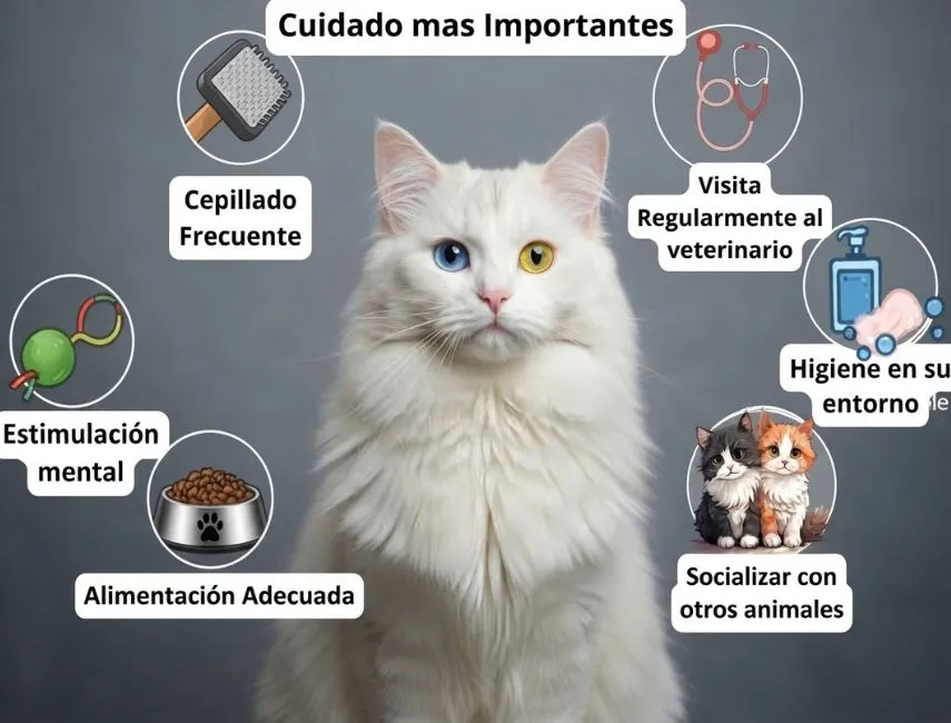gato persa (2) Cuidados esenciales del gato persa