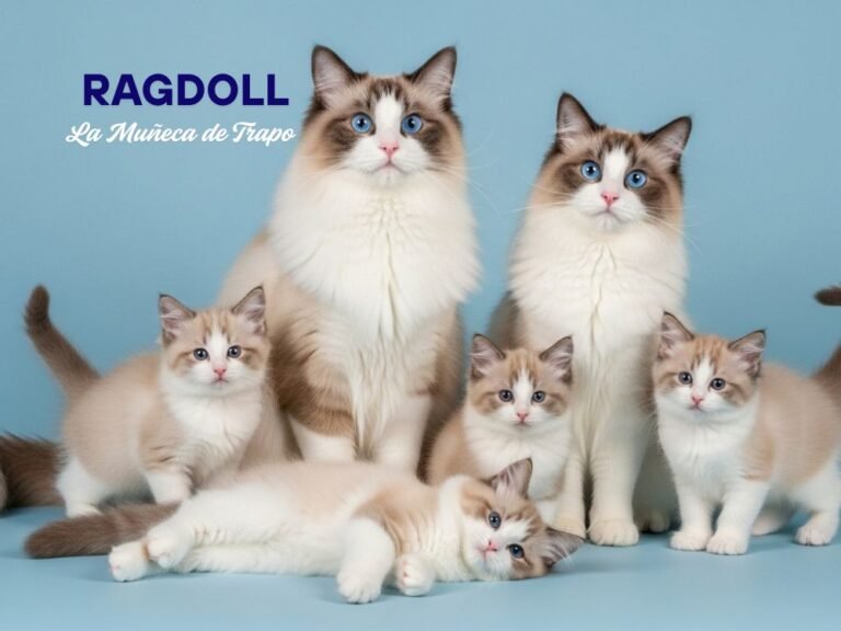 (7) Raza Felina Ragdoll - Conoce todo sobre esta raza 4 La muñeca de trapo