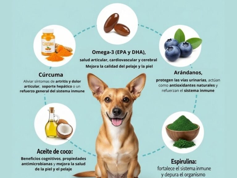 Alimentos funcionales y súper-ingredientes: Refuerza la salud de tu mascota desde su plato 8 Alimentos funcionales y súper-ingredientes: Refuerza la salud de tu mascota desde su plato