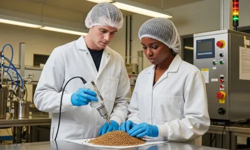 (12) Alimento para Perros y Gatos: Mitos Populares y el Futuro de la Industrial (Parte3) 3 Estricto control de calidad desde proveedores hasta el consumidor