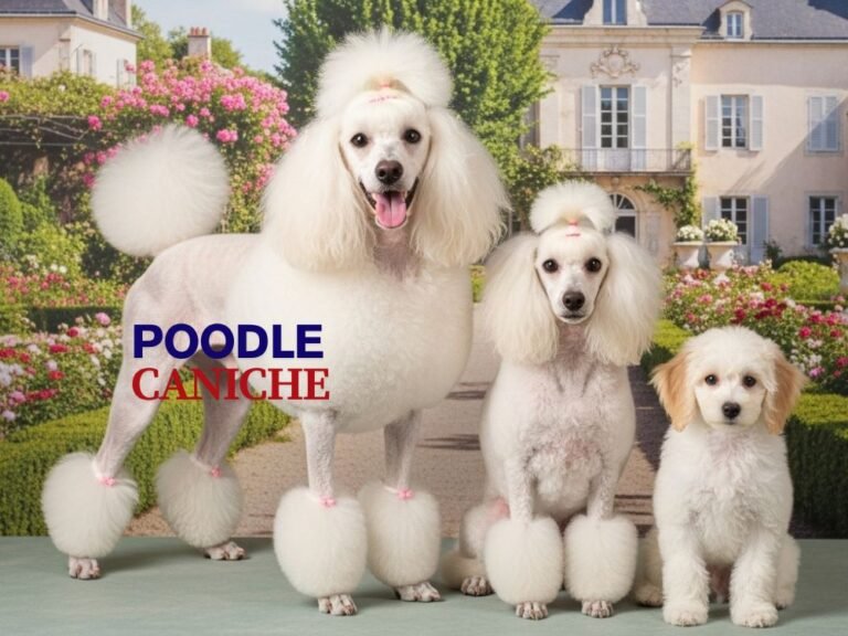 (10) El Poodle (caniche). Todo Sobre Esta raza versátil e inteligente 5 RAZA CANINA POODLE CANICHE