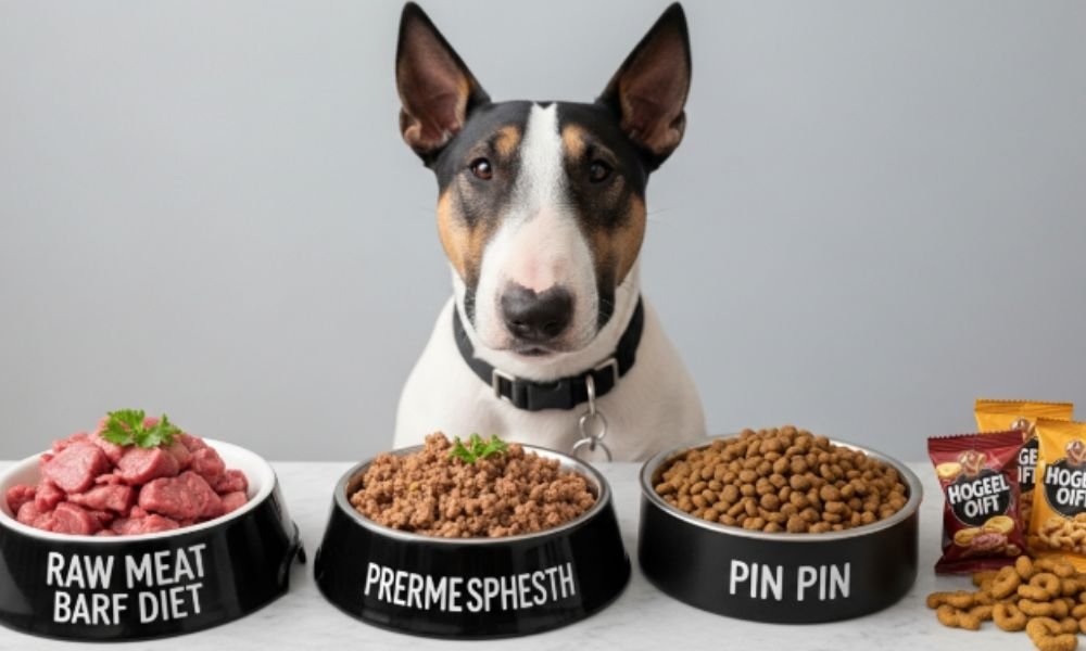 (15) Bull Terrier: Intenso El reflejo del humano que lo guía 9 Bull Terrier y su alimentación