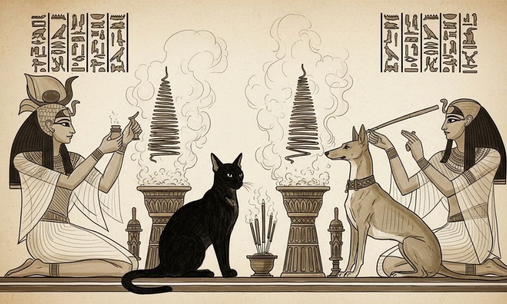 Aromaterapia en Mascotas: Esencia de Bienestar Natural para Perros y Gatos 3 aromaterapia en la antigüedad