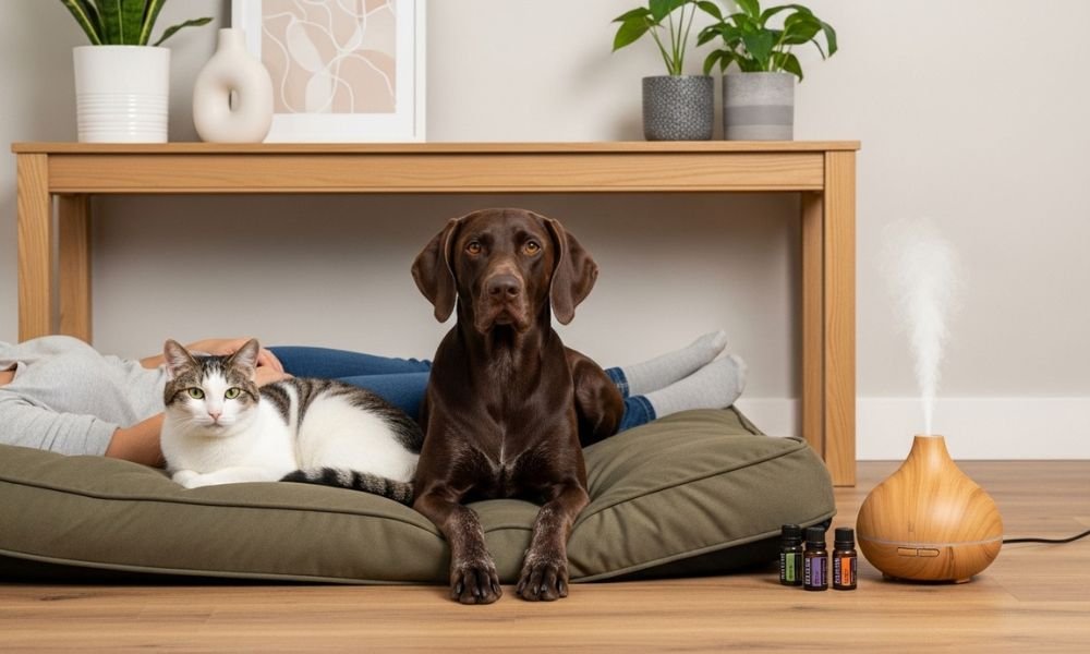 Aromaterapia en Mascotas: Esencia de Bienestar Natural para Perros y Gatos 8 aromaterapia en casa