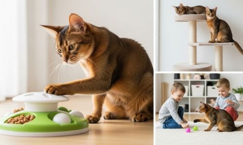 (13) El Gato Somalí * Una raza Fascinante 6 Estimulacion mental para el gato Somalí