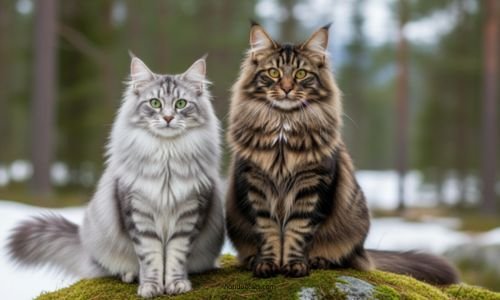 (14) Gato Bosque de Noruega: El Gato Vikingamente Majestuoso 6 Gato Bosque de Noruega