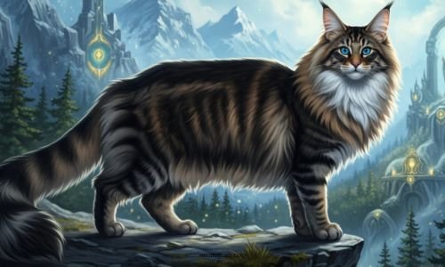 (14) Gato Bosque de Noruega: El Gato Vikingamente Majestuoso 2 Gato Bosque de Noruega