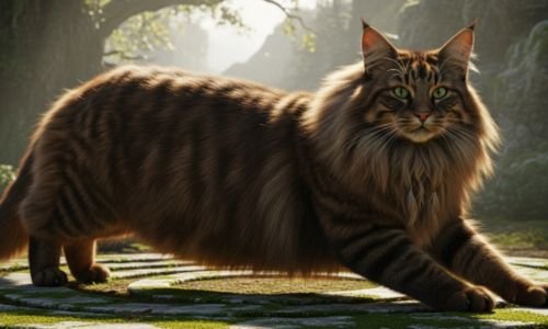 (14) Gato Bosque de Noruega: El Gato Vikingamente Majestuoso 3 Gato Bosque de Noruega