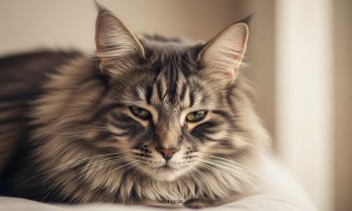 (14) Gato Bosque de Noruega: El Gato Vikingamente Majestuoso 10 Gato Bosque de Noruega