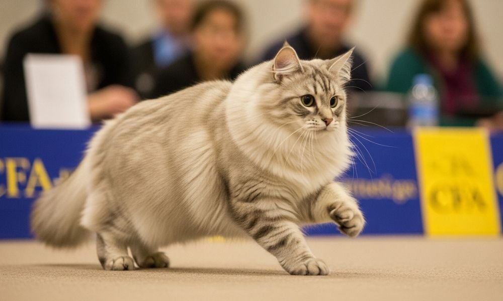 (11) Gato siberiano - Hermoso Felino de los Bosques Rusos 3 gato siberiano en la CFA