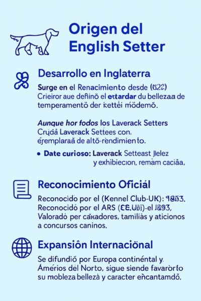 (12) English Setter Una Raza Canina Genial 2 origen English Setter